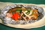 秋鮭の味噌マヨホイル焼きの作り方レシピ