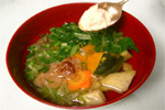 野菜タップリ！トッピング味噌(みそ)汁の作り方レシピ